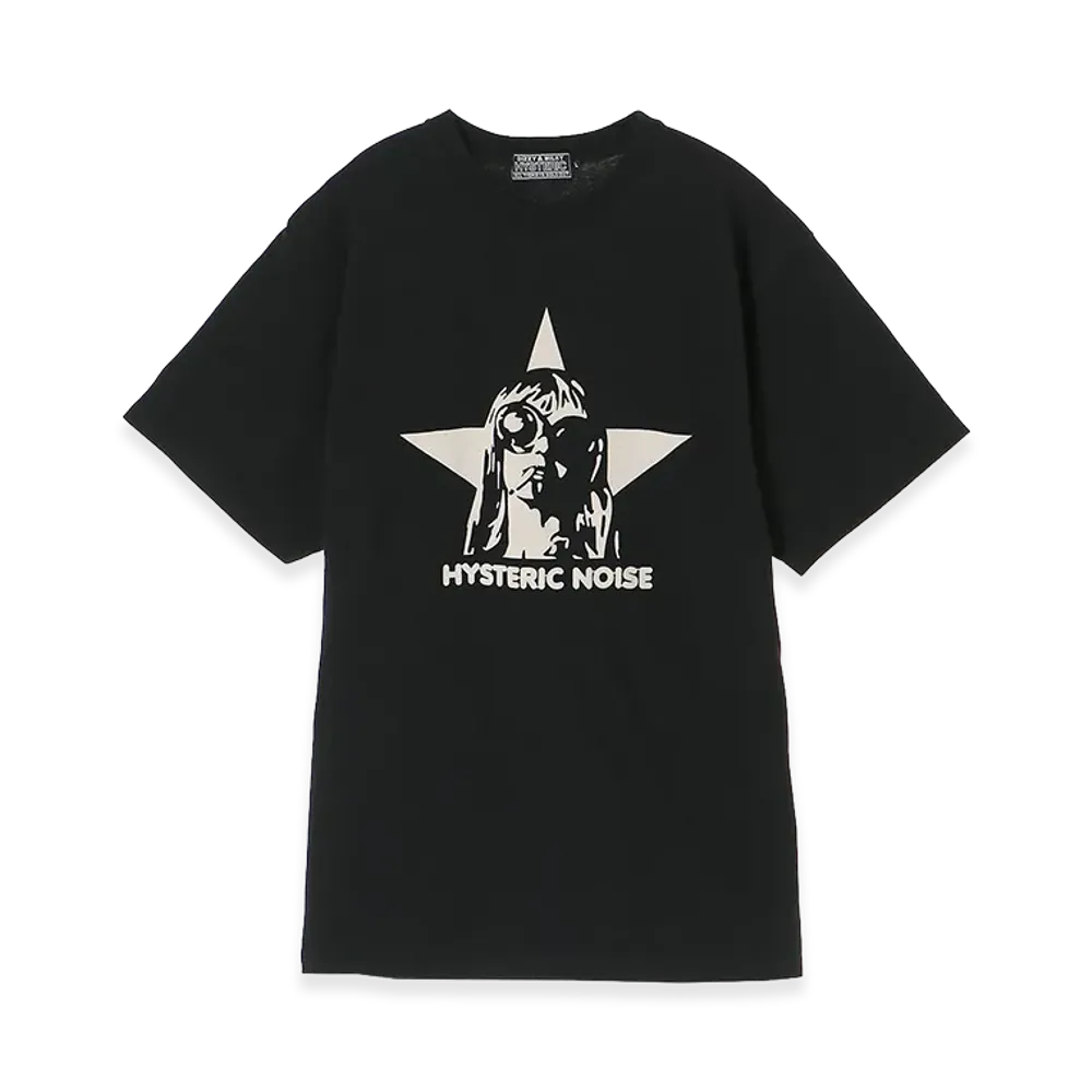 HYSTERIC GLAMOUR Hysteric Noise Tee "Black"