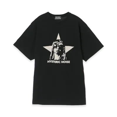 HYSTERIC GLAMOUR Hysteric Noise Tee "Black"