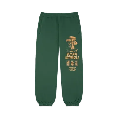 HUF Mushroom Bizarre Botanicals Pant "Forest Green"