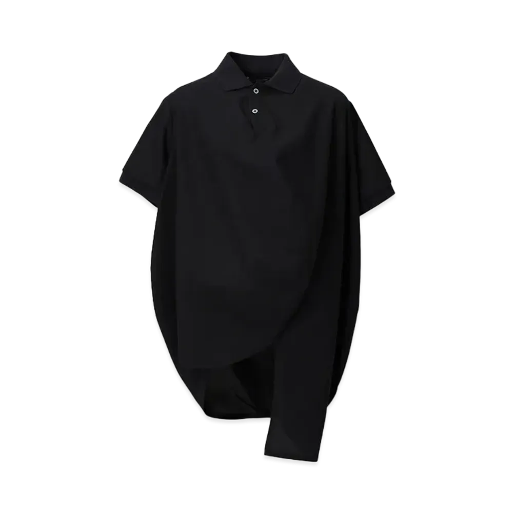 ANREALAGE Ball Polo Shirt "Black"