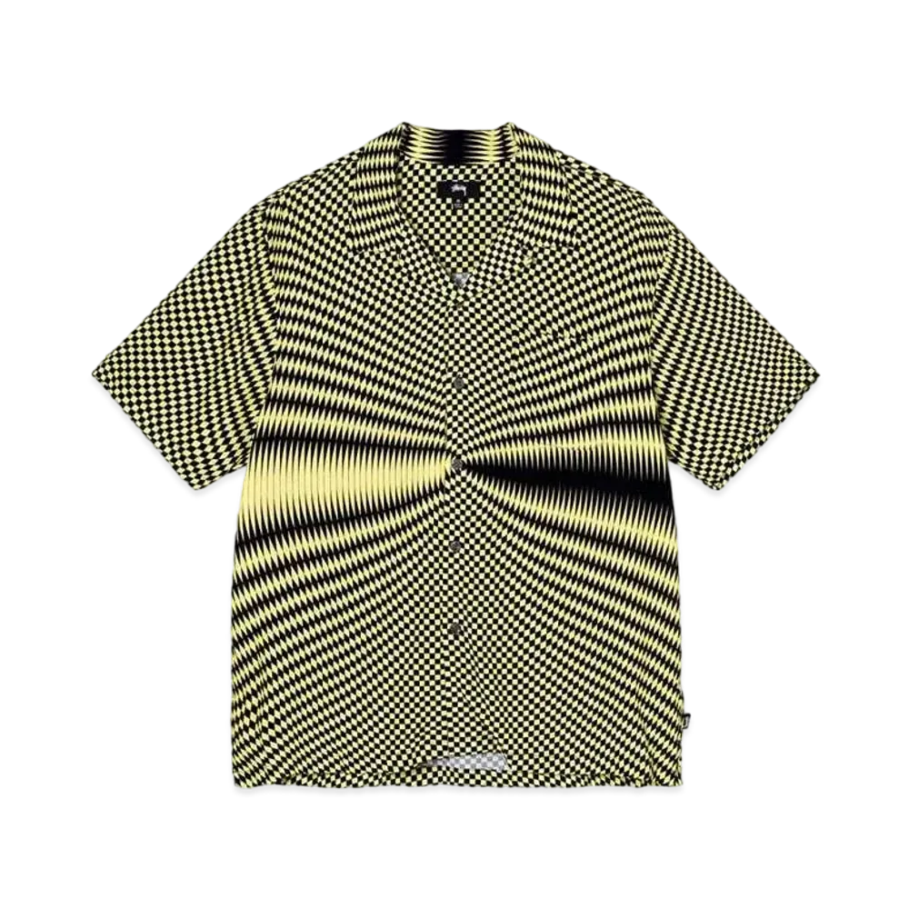 Stussy PSYCHEDELIC CHECK SHIRT "Yellow"