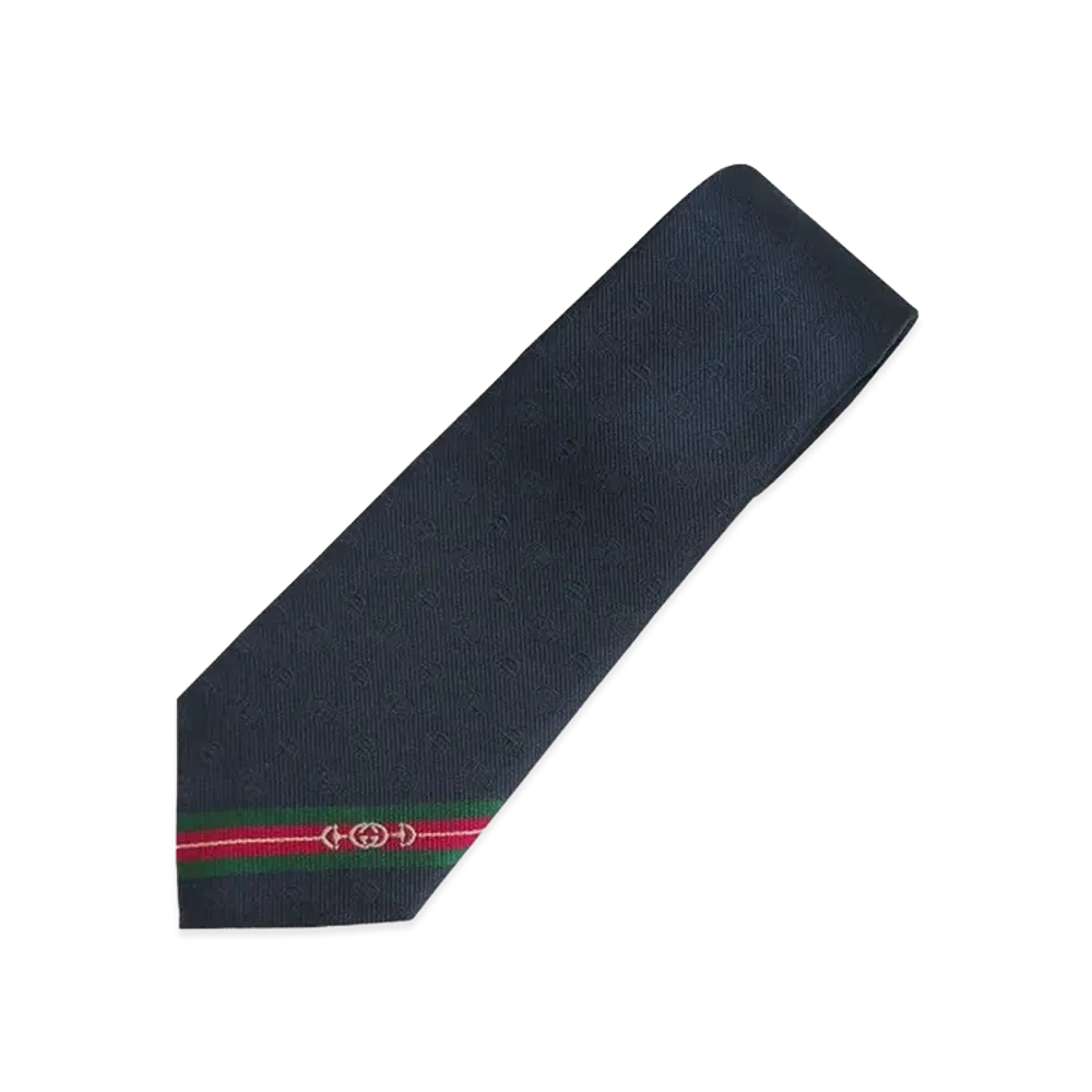 GUCCI Weepy Tie "Navy"