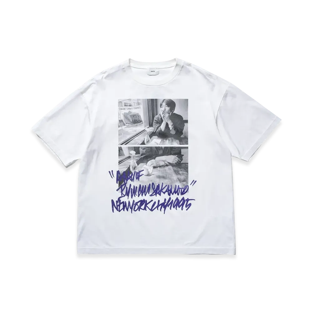SOPH. x Kazunali Tajima S/S Tee Cafe "White"