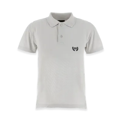 BALENCIAGA Women's 'Laurel Classic' Polo Shirt "Gray"