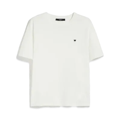 Max Mara Deodara Cotton Jersey T-shirt "White"