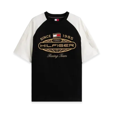 TOMMY HILFIGER APXGP F1 Movie Graphic Ringer T-shirt "Black"