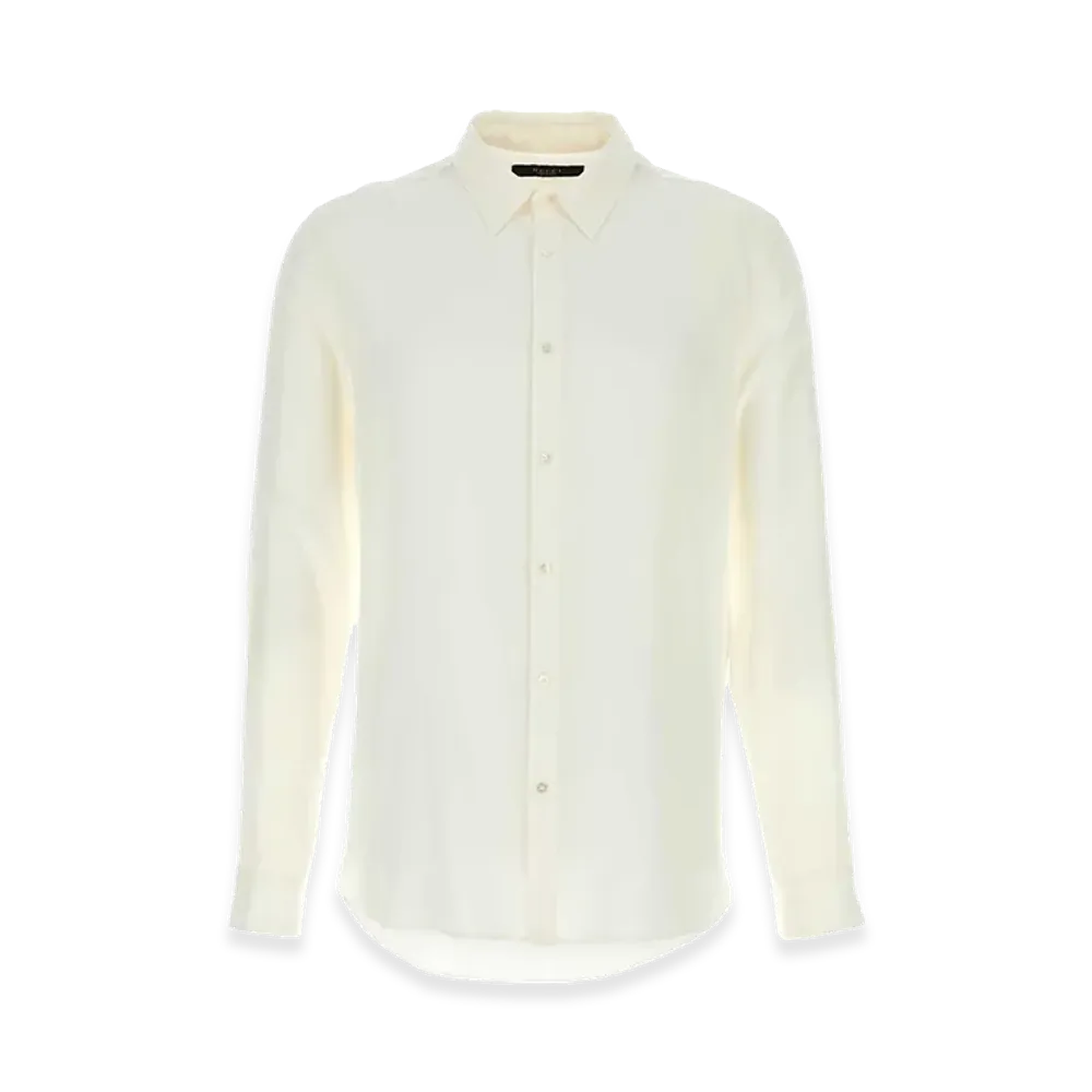 GUCCI Crepe Shirt "White"