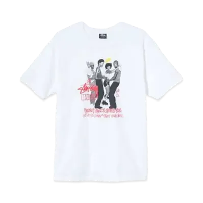 UNION x Stussy Free Your Soul T-shirt "White"