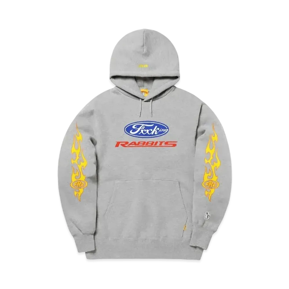 FR2 Various Fxxking Rabbits Logo Hoodie "Gray"