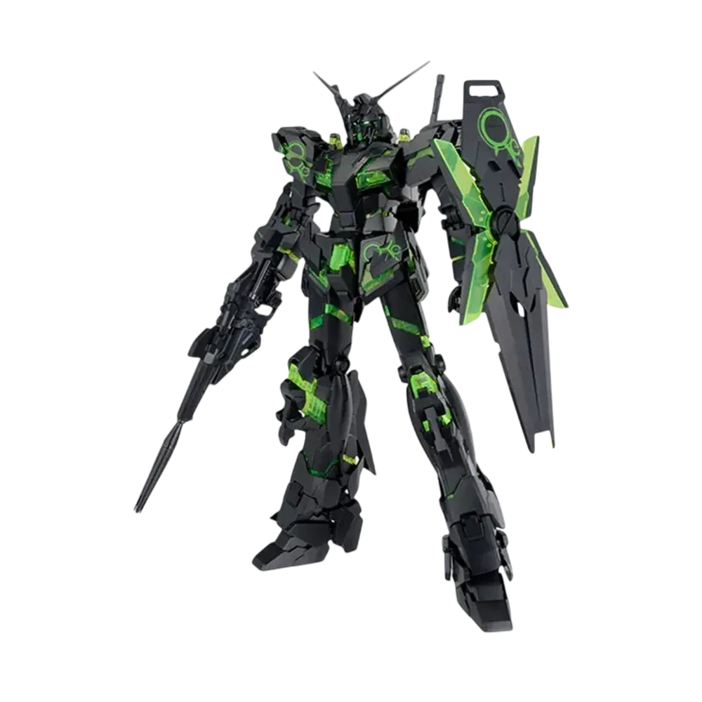 BANDAI "MASTER GRADE" -MOBILE SUIT GUNDAM UNICORN- MG 1/100 Unicorn Gundam [Recirculation Color / Clear Neon Green]