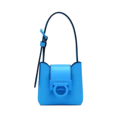 Salvatore Ferragamo Trifolio Minibag "Blue"