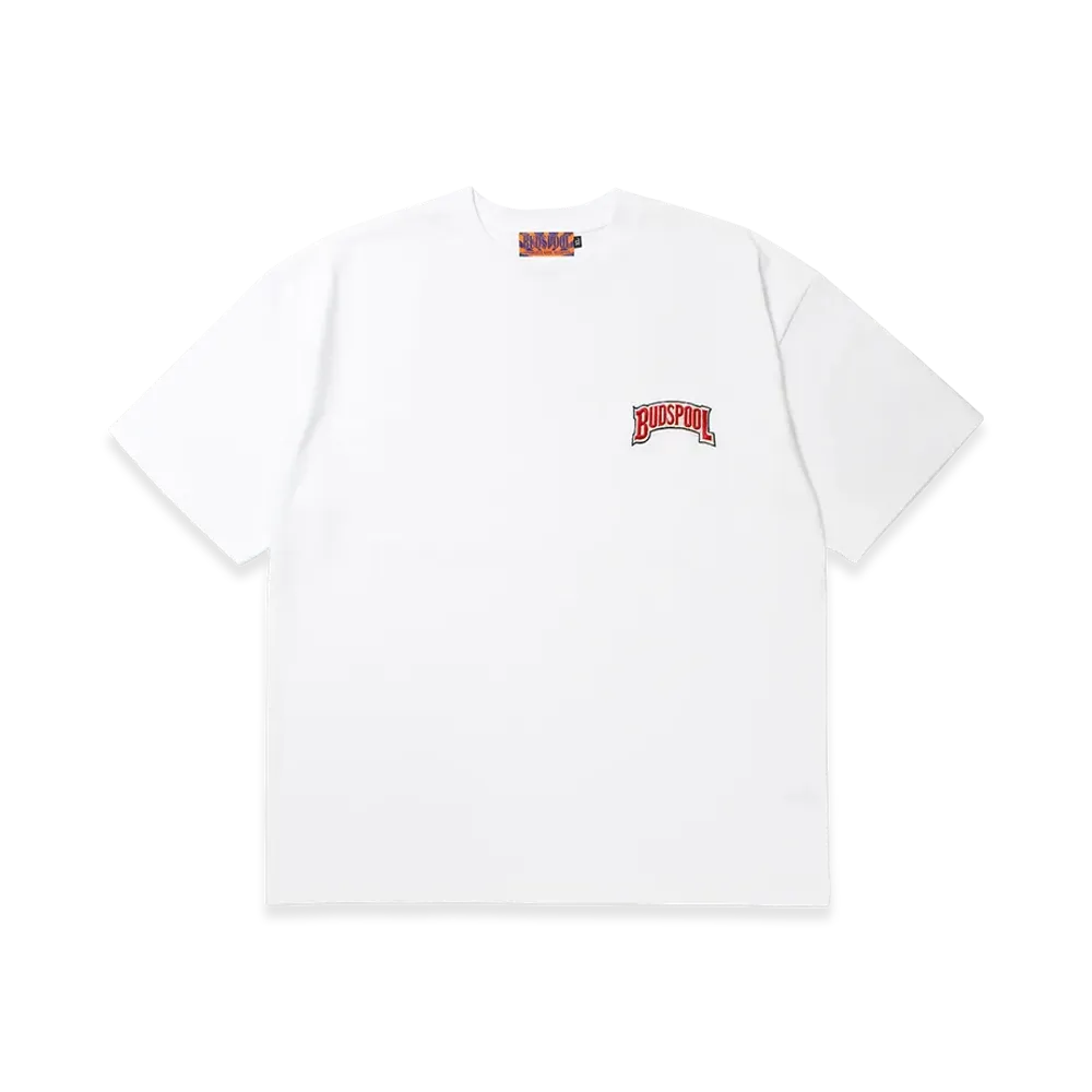 APHRODITEGANG Backwoods Budspool Embroidery S/S Tee "White"