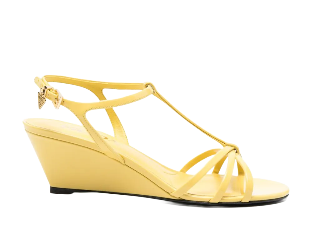 PRADA Women's Sandals "Yellow"