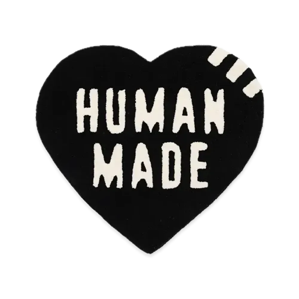 HUMAN MADE Heart Rug Medium "Black"