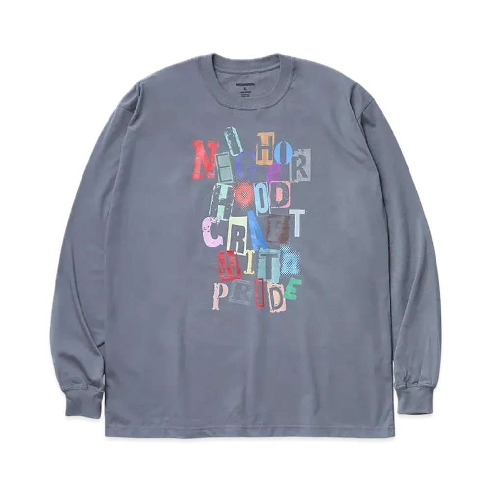 NEIGHBORHOOD NH . Tee LS-11 "Gray"