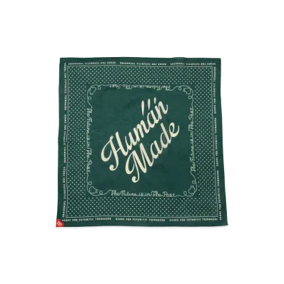 HUMAN MADE Big Bandana "Green"
