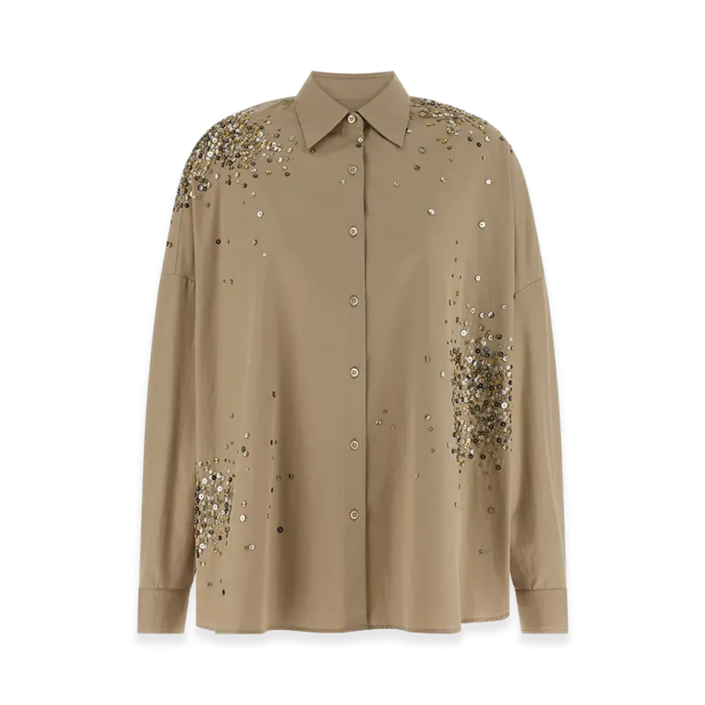 DRIES VAN NOTEN Women's Casia Shirt "Beige"
