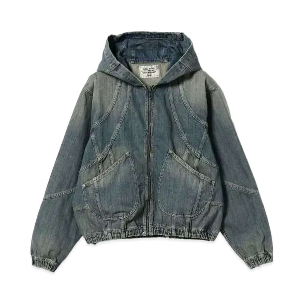 BEAMS FUTURE ARCHIVE / Swith Denim Hoody "Lt Blue"