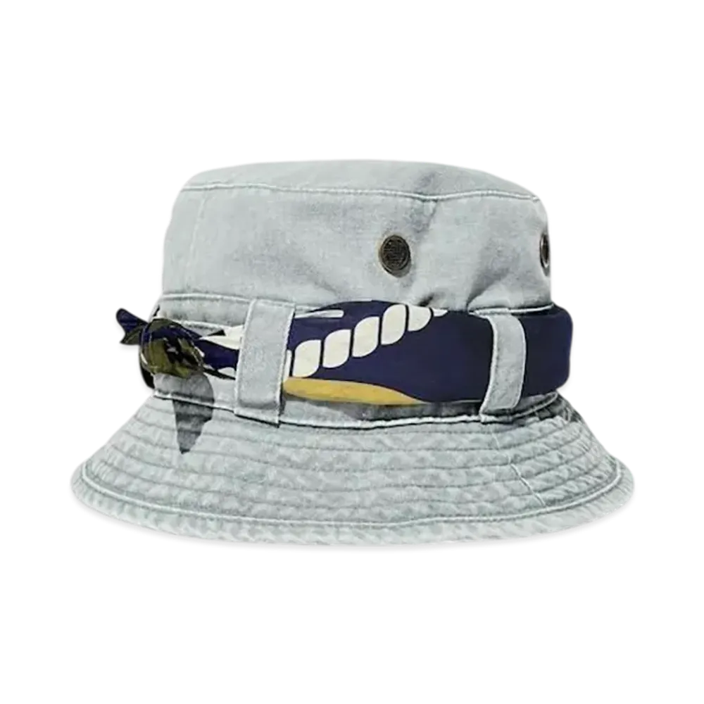 STABRIDGE Bandana Jungle Hat "Steel"
