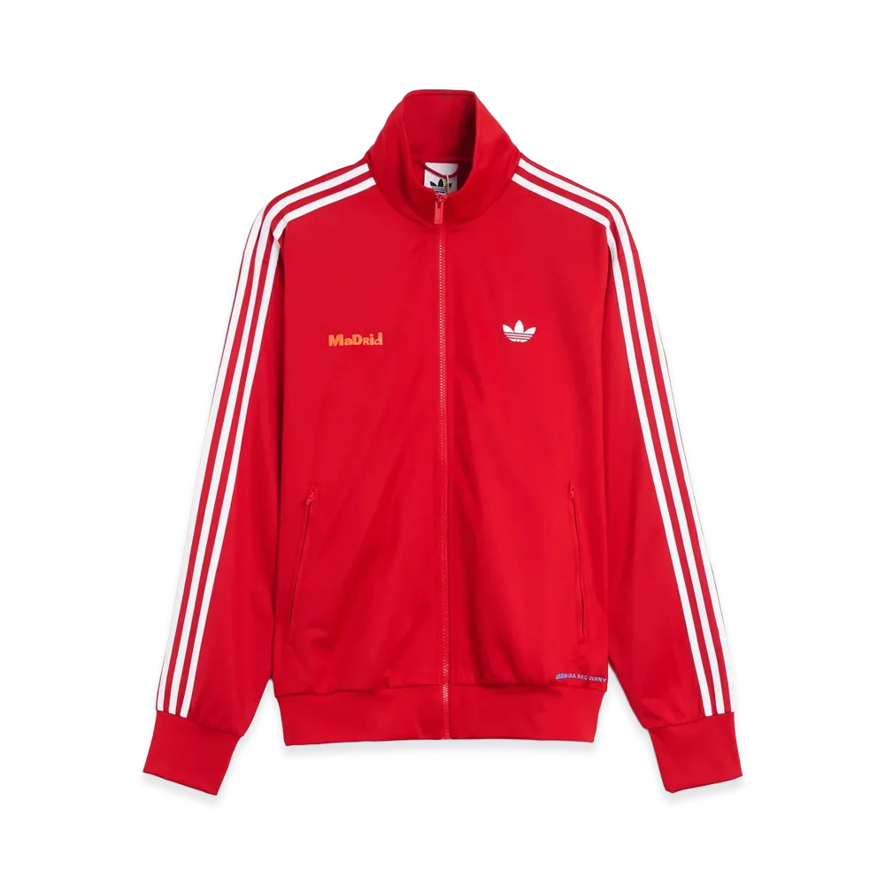 adidas x Bad Bunny Madrid Firebird Track Jacket "Red"