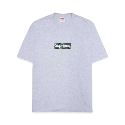 Supreme Box Logo Tee "Ash Grey" (23FW)