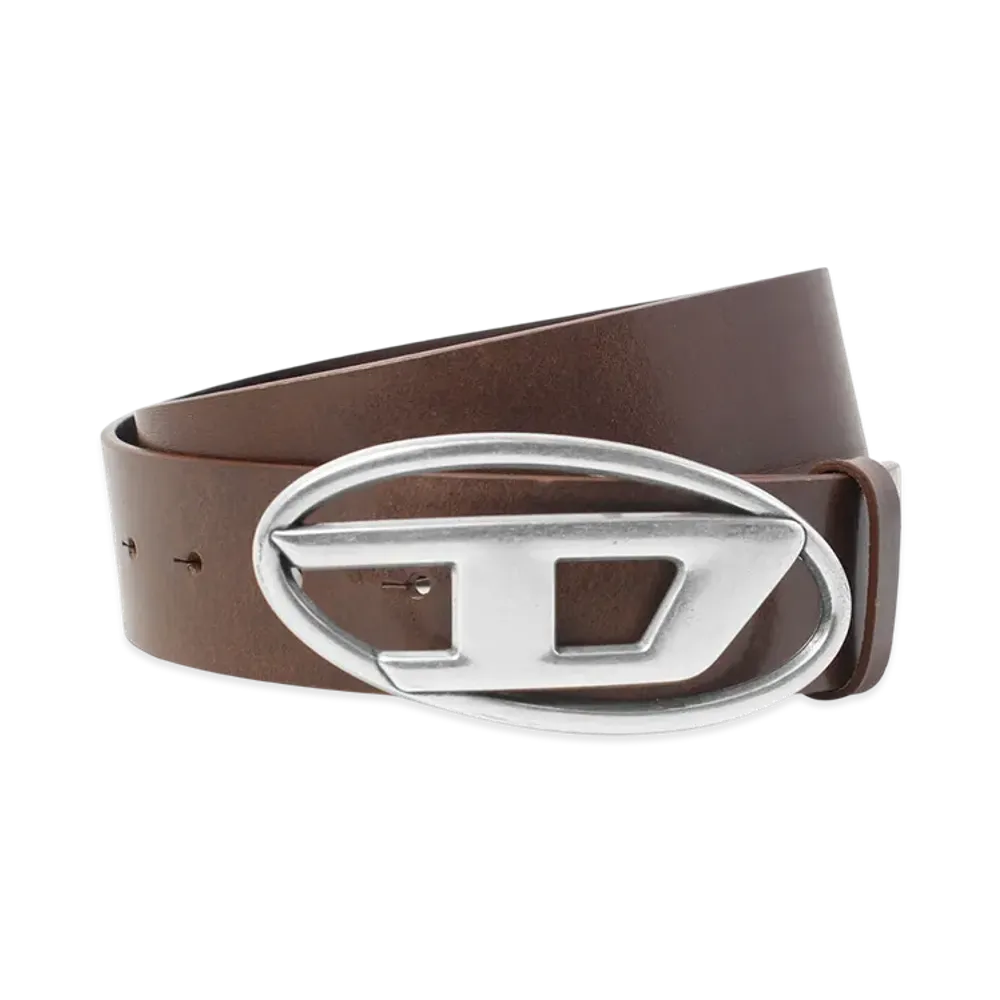 Diesel B-1DR Belt "Brown/Silver"