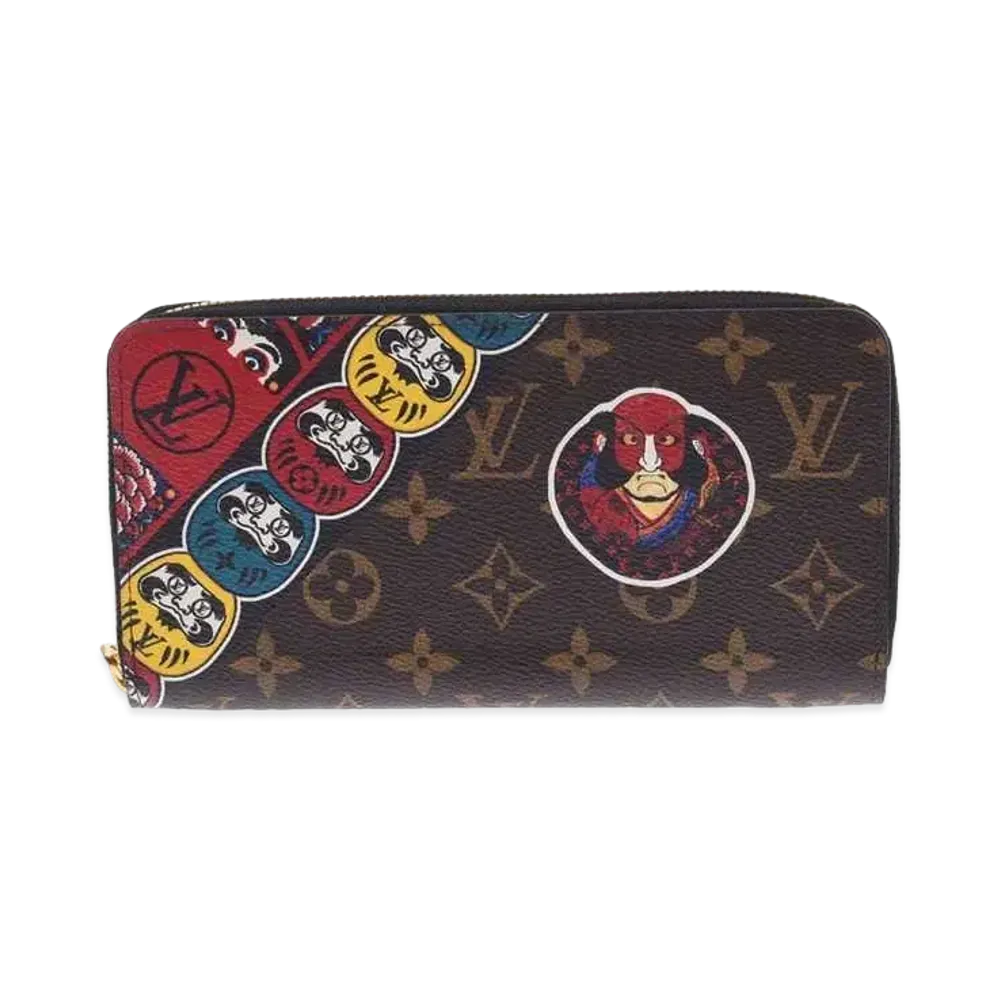 Louis Vuitton Zippy Wallet Monogram Kabuki Japan Exclusive