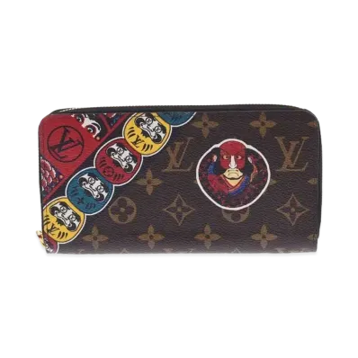 Louis Vuitton Zippy Wallet Monogram Kabuki Japan Exclusive
