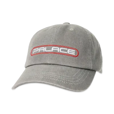PALACE Fader Denim 6-Panel "Gray"