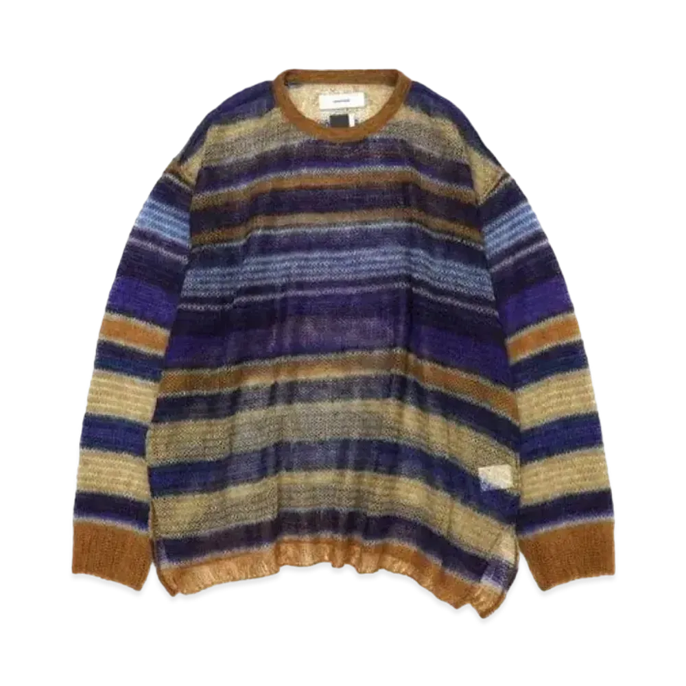 FACETASM Mohair Knit Long Sleeve "Beige"