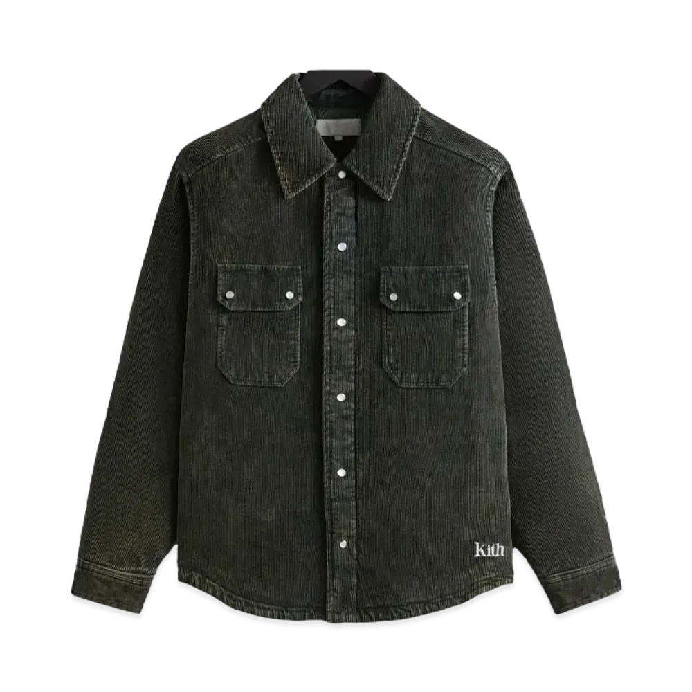 Kith Washed Corduroy Puffed Rowan Jacket "Machine"