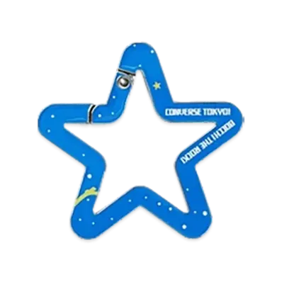 Converse x Bocchi The Rock! Star Carabiner "Blue"