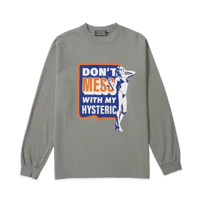 HYSTERIC GLAMOUR Don't Mess Tee "Khaki"