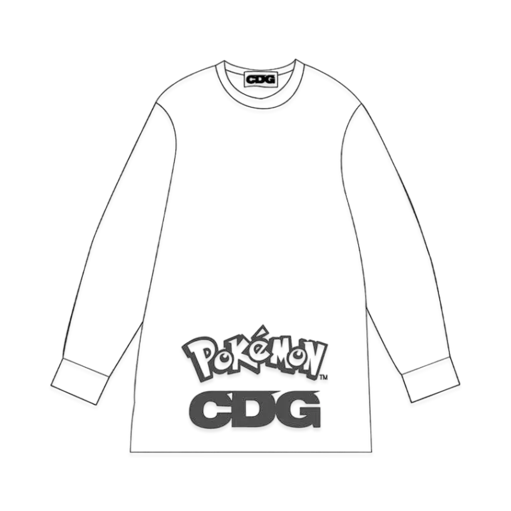 Comme des Garcons Pokemon Shirt "White"