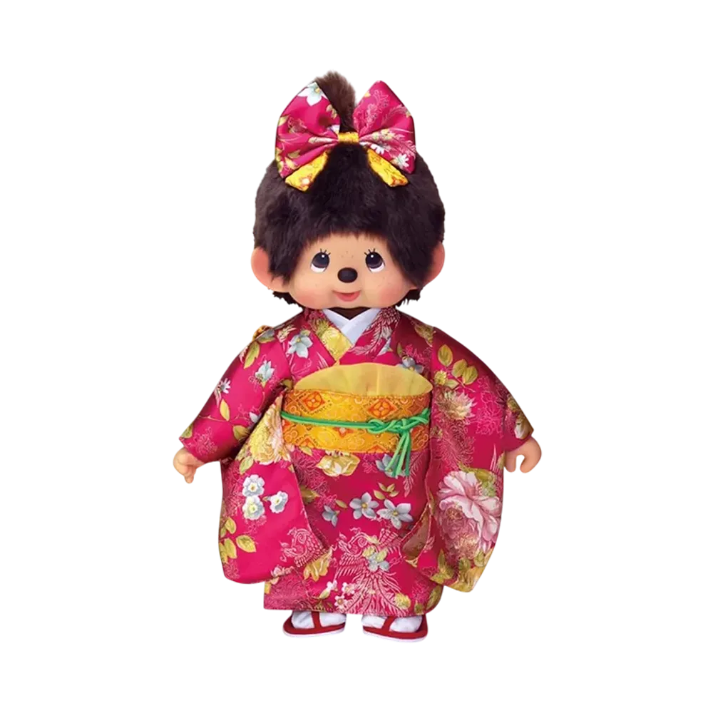 Sekiguchi Furisode Monchhichi L Size Girl