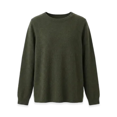 S Max Mara Women's Giori Crew Neck Sweater "Green"