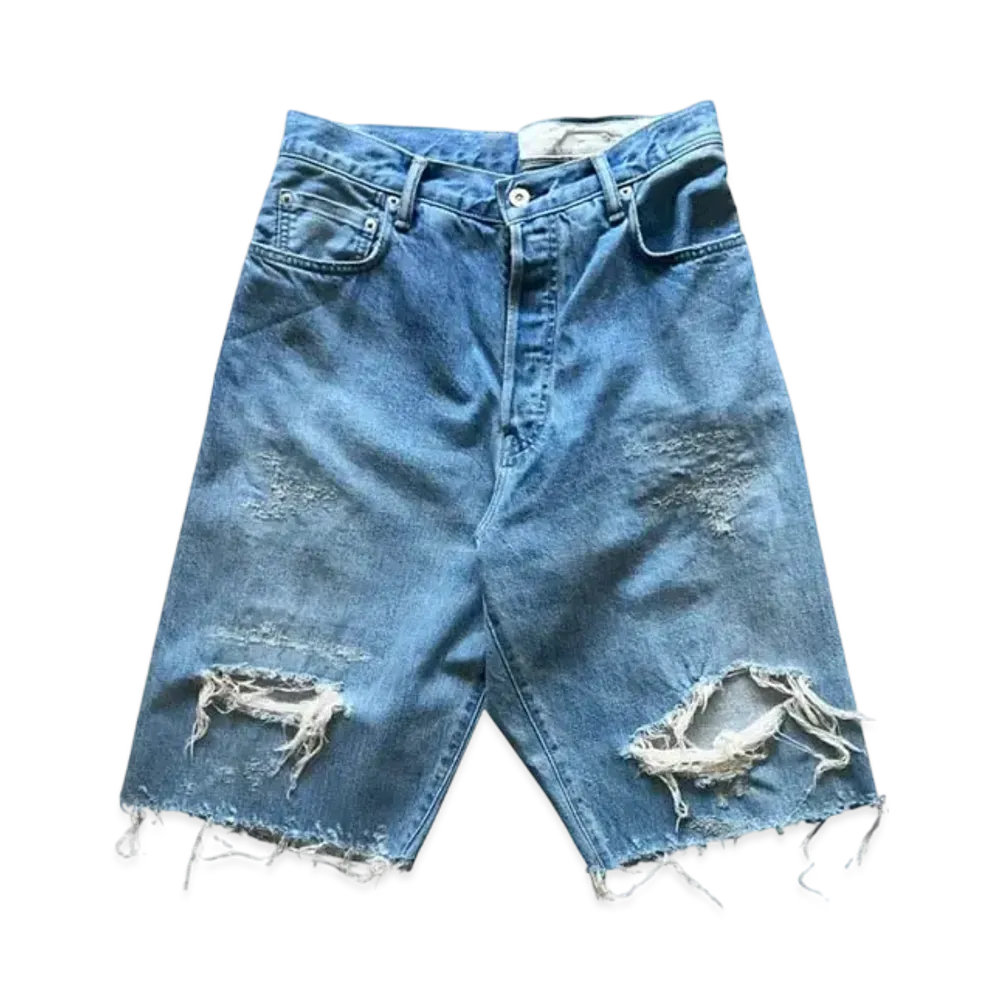 KURO Crossed Denim Pants "Indigo"