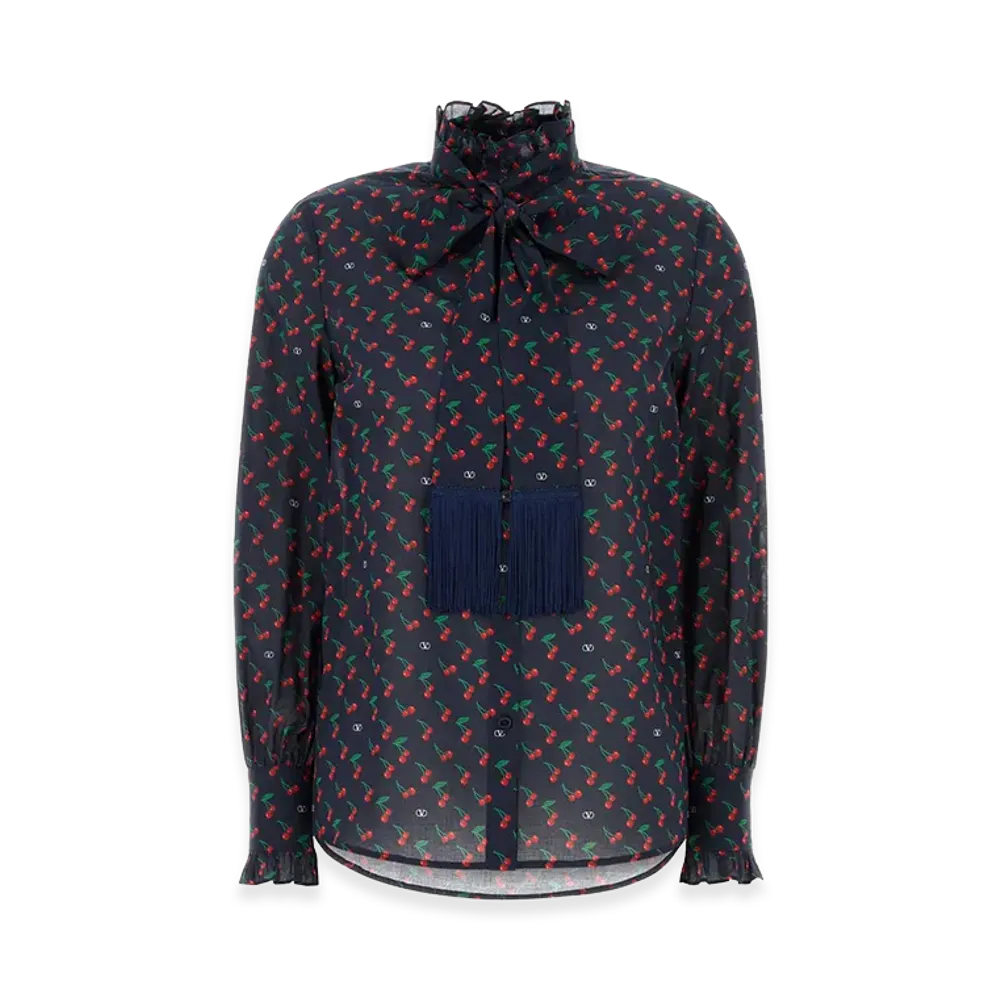 Valentino Women's Cotton Shirt "Printed"