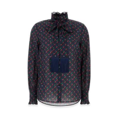 Valentino Women's Cotton Shirt "Printed"