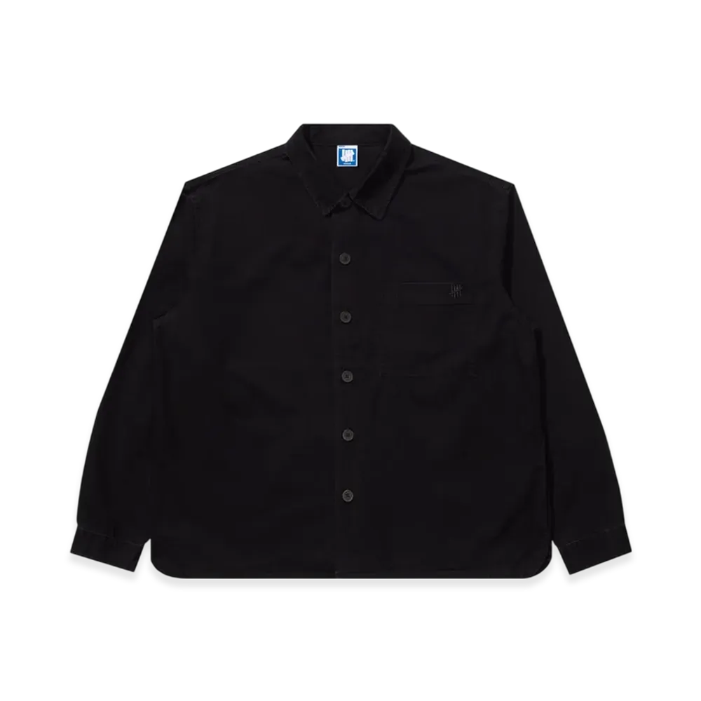 UNDEFEATED Ripstop L/S Workshirt "Black"