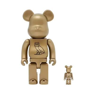 MEDICOM TOY "BEARBRICK" -Octobers Very Own- Bearbrick x OVO 100% & 400%