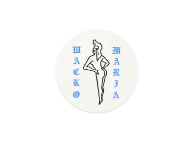 WACKO MARIA Paper Coaster Set (Set Of 5) "One"