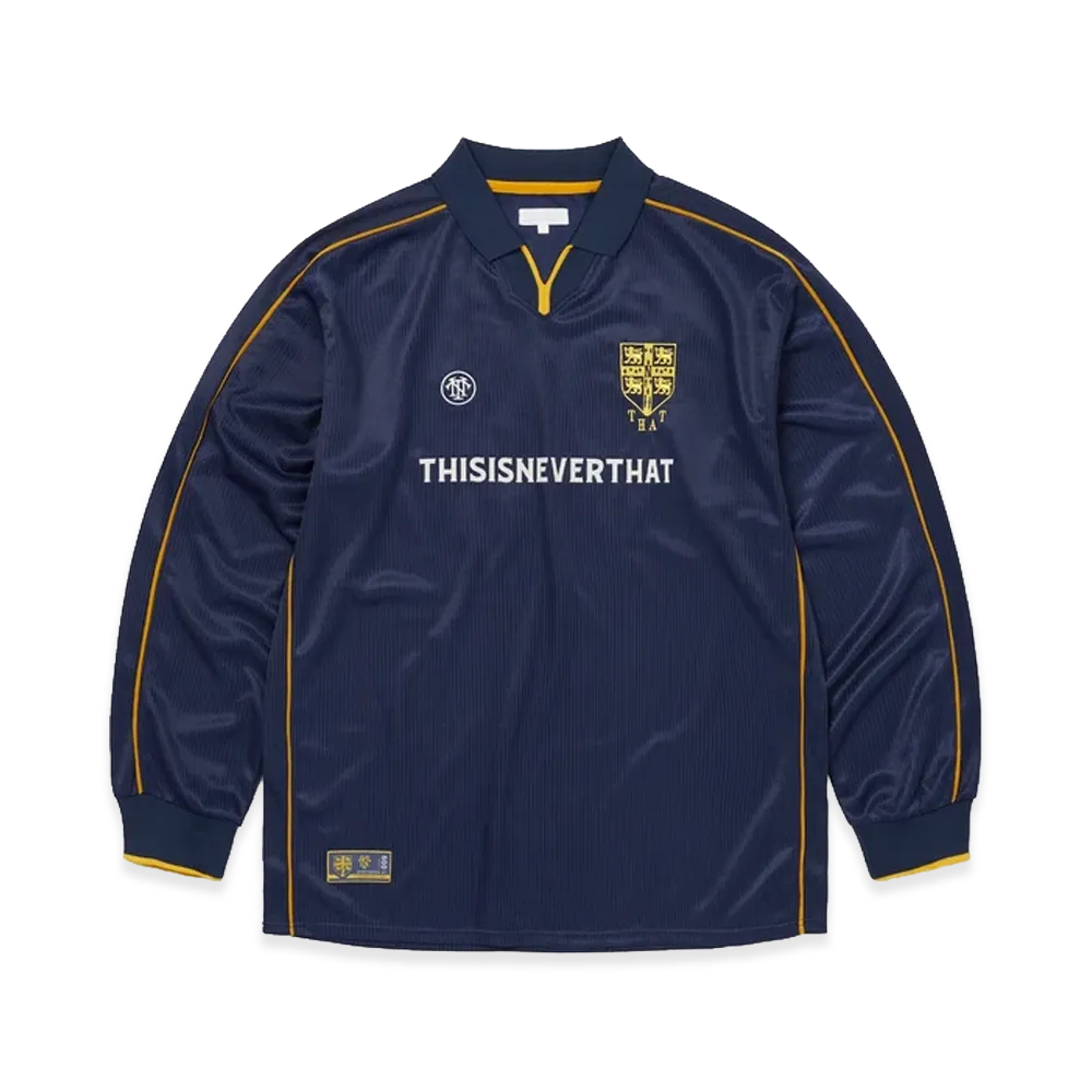 thisisneverthat Soccer Jersey "Navy"