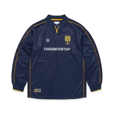 thisisneverthat Soccer Jersey "Navy"