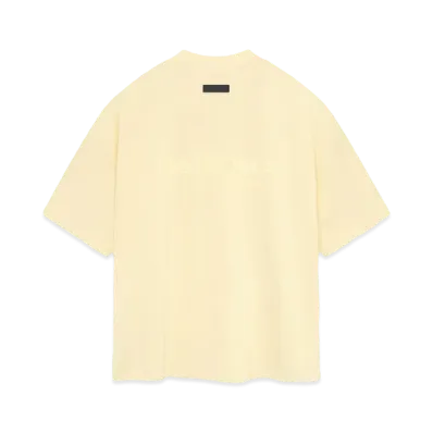 FEAR OF GOD ESSENTIALS V-Neck Tshirt "Garden Yellow"