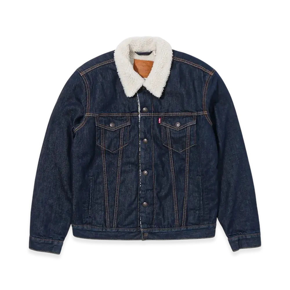 Levi's Type III Sherpa Trucker Jacket "Indigo"