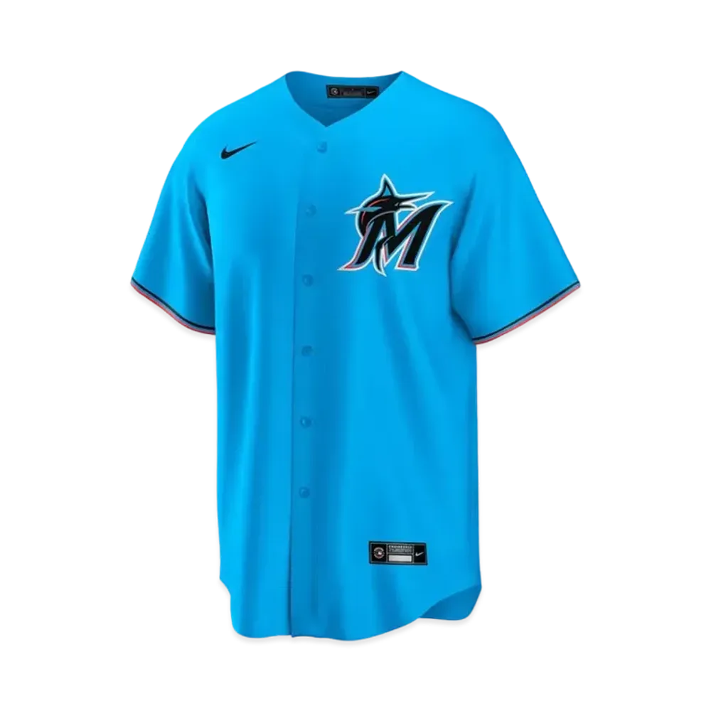 MLB x Nike Marlins Replica Uniform "Blue"