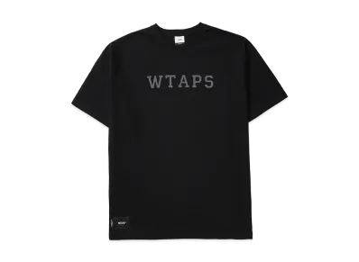 Wtaps College / SS / Cotton "Black" 231ATDT-STM06S