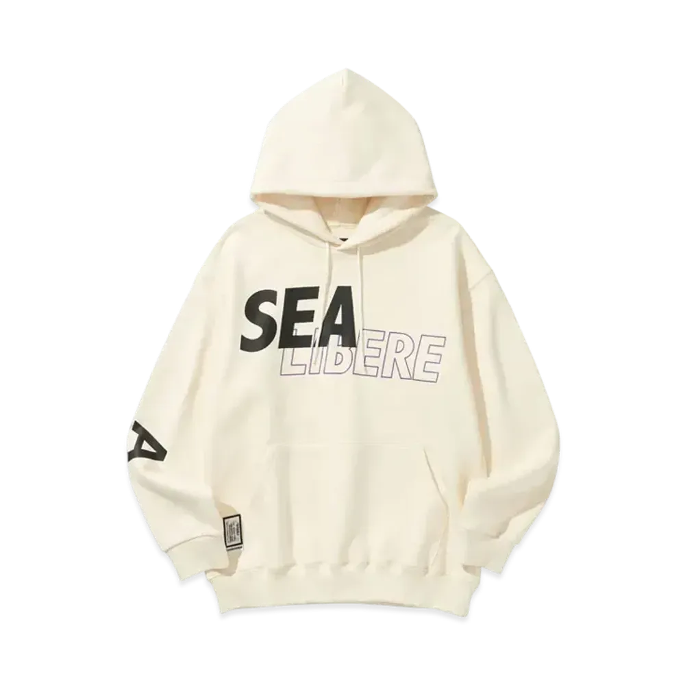 WIND AND SEA x LIBERE Pullover Hoodie "White"