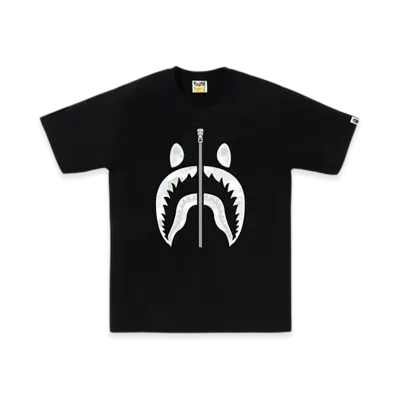 A BATHING APE City Camo Shark Tee "Black"